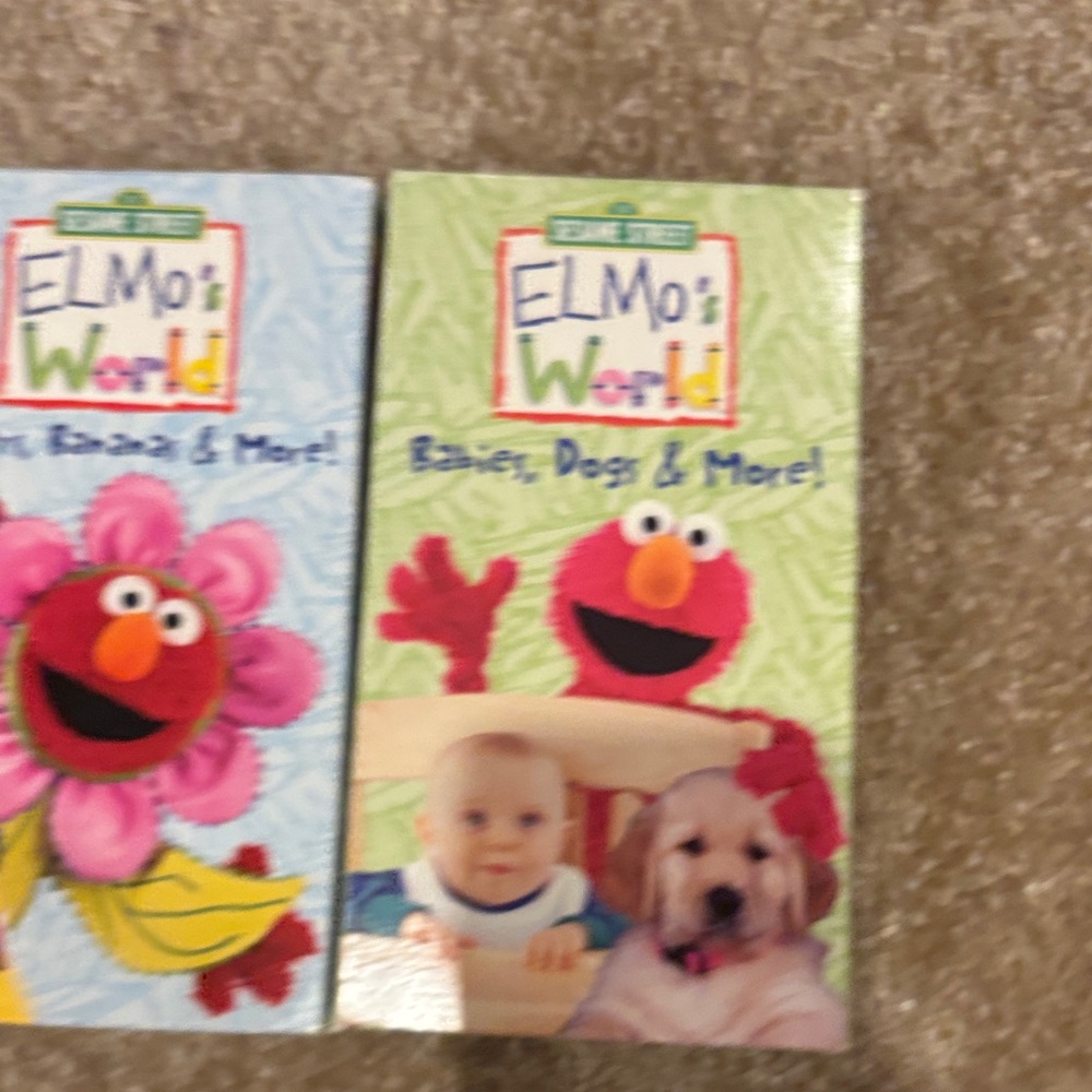 Elmo's world vhs